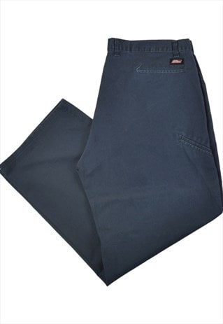 Vintage Dickies Workwear Pants Straight Leg Black W42 L30