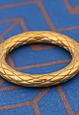 Mens Snake Skin Textured Band RingWomens Rings Thin Ring