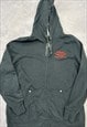 HARLEY-DAVIDSON HOODIE ZIP UP EMBROIDERED LOGO SWEATSHIRT