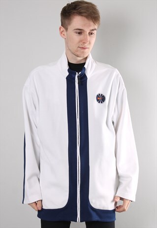 VINTAGE NIKE TRACK JACKET MEDIUM