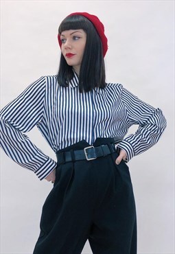 90s Vintage Red Blouse