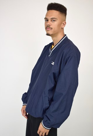 VINTAGE 90'S REEBOK PULLOVER SHELL JACKET