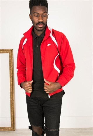 VINTAGE 80S USA NIKE SHELL SPORT JACKET / S0062