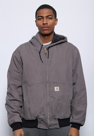 VINTAGE CARHARRT WORKWEAR JACKET GREY