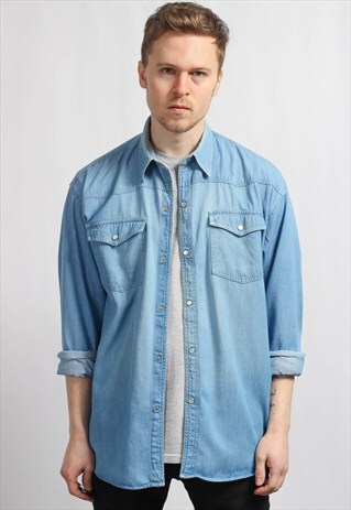 VINTAGE DENIM SHIRT