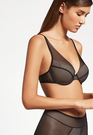 INFINITY BAND BRALETTE IN BLACK, C AND D CUPS