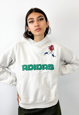 Vintage 80s logo hooded sweatshirt 