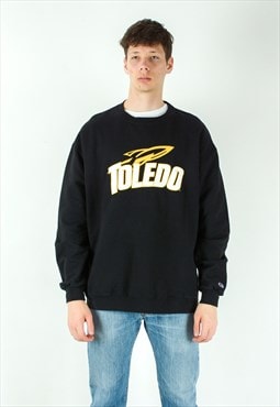 Sweatshirt 2XL Toledo Rockets University Jumper Pullover y2k