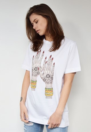 TSHIRT 'HENNA HANDS'