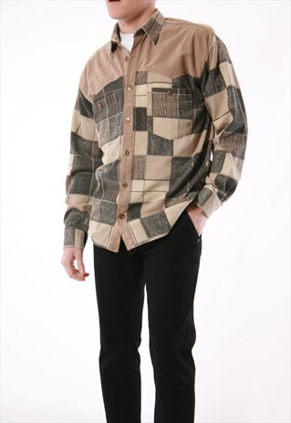 90S VINTAGE MARTEX OLDSCHOOL COTTON VELOUR RARE SHIRT 13887