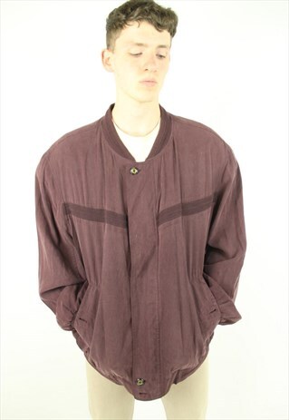 VINTAGE SILK DETAILED 90'S JACKET
