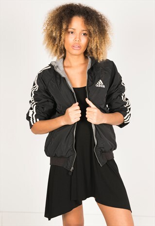 VINTAGE 80S USA ADIDAS SPORT PUFFER JACKET