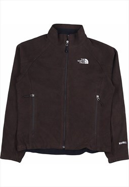 The North Face 90's Spellout Zip Up Fleece Medium Black