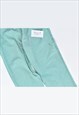 VINTAGE 90'S TROUSERS TURQUOISE