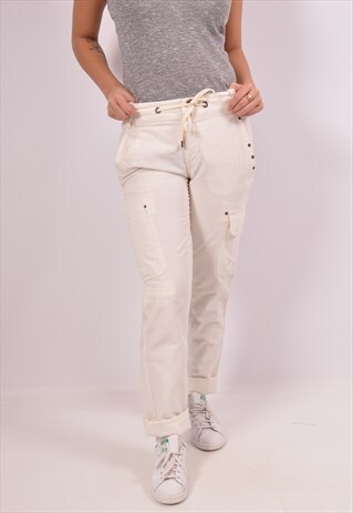 VINTAGE NIKE TROUSERS WHITE