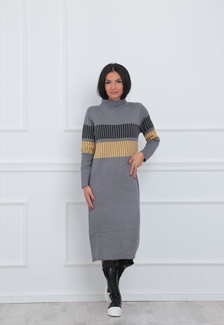 TURTLENECK DRESS