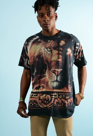 VINTAGE ANIMAL GRAPHIC T-SHIRT