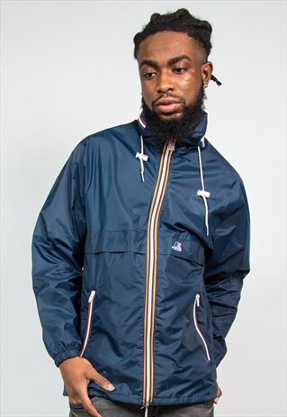 K-WAY WATERPROOF CAGOULE JACKET