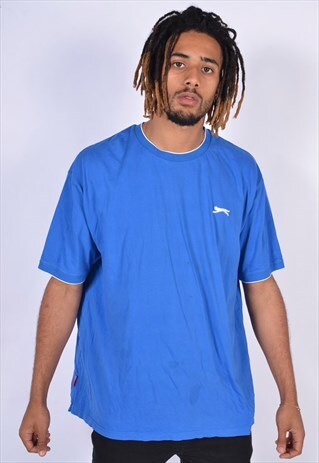 VINTAGE SLAZENGER T-SHIRT BLUE