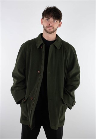 VINTAGE RARE YVES SAINT LAURENT YSL HEAVY QUALITY 90S COAT