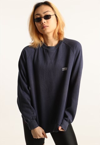 VINTAGE UMBRO EMBROIDERED LOGO SWEATSHIRT
