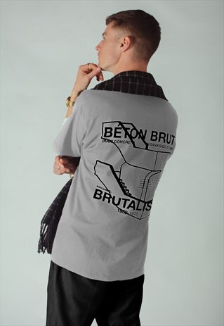 GRAPHIC BACK PRINT T-SHIRT