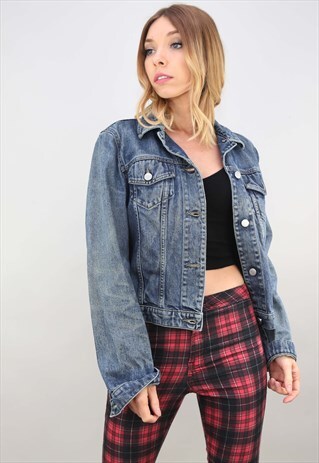 VINTAGE OVERSIZED ARMANI JEANS DENIM JACKET