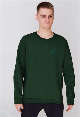 GREEN ARROWS (BLUE) SWEATSHIRT