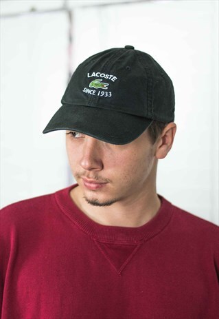 VINTAGE LACOSTE BASEBALL CAP 90S X 3.2