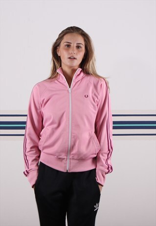 BABY PINK FRED PERRY JACKET