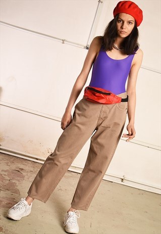 90'S RETRO HIGHWAISTED SHORT CUT DENIM JEANS