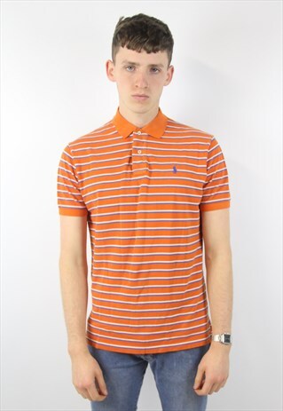 VINTAGE POLO RALPH LAUREN STRIPED POLO SHIRT