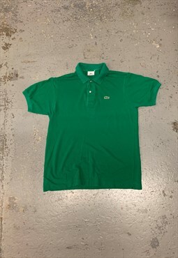 Vintage Lacoste Polo Shirt Short Sleeve Top Embroidered Logo
