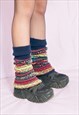 VINTAGE LEG WARMERS 90S KIDCORE KNITTED ACCESSORIES