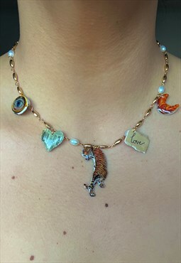 Gold-Plated I Handmade Necklace I Y2K Pendants