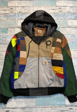 Multicolour Carhartt Reworked Workwear Jacket Large