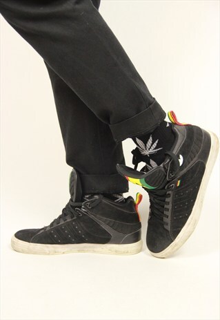 VINTAGE ADIDAS HIGH TOP TRAINERS