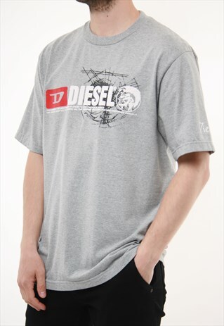 VINTAGE DIESEL RARE GRAPHIC OLDSCHOOL T-SHIRT 14155