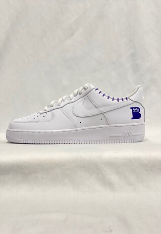 YBL BASICS- PURPLE CUSTOM AIR FORCE 1