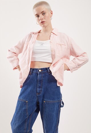 VINTAGE RALPH LAUREN ACTIVE LINEN SHIRT