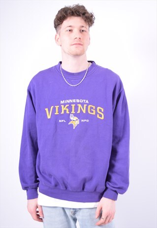 retro vikings sweatshirt