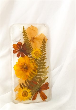 PRESSED FLOWER PHONE CASE FOR THE IPHONE X AND IPHONE XS