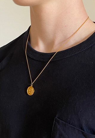 ANGEL PENDANT NECKLACE CHAIN, LOVE, REMEMBRANCE, 20 INCH
