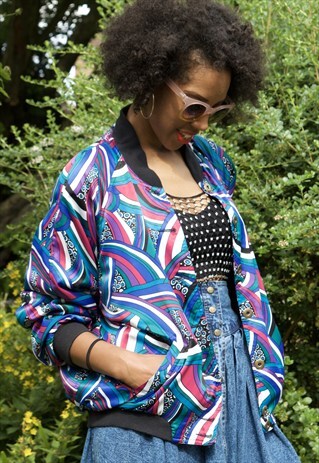 VINTAGE PUCCI STYLE BOMBER JACKET
