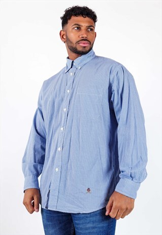 VINTAGE TOMMY HILFIGER CHECKERED SHIRT S1346