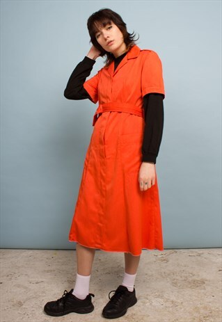 VINTAGE MID-LENGTH DRESS