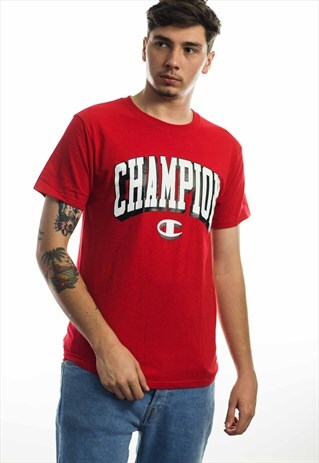 NEW CHAMPION LOGO T-SHIRT 90S M 6.6