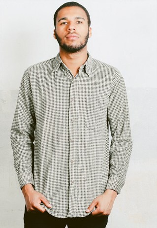 VINTAGE PATTERNED CORDUROY SHIRT