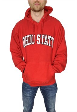 90's Steve & Barry's OHIO STATE College Hoodie Size Large