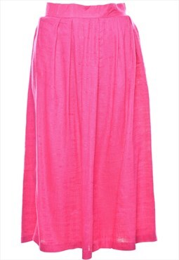 Vintage Pink Skirt - M